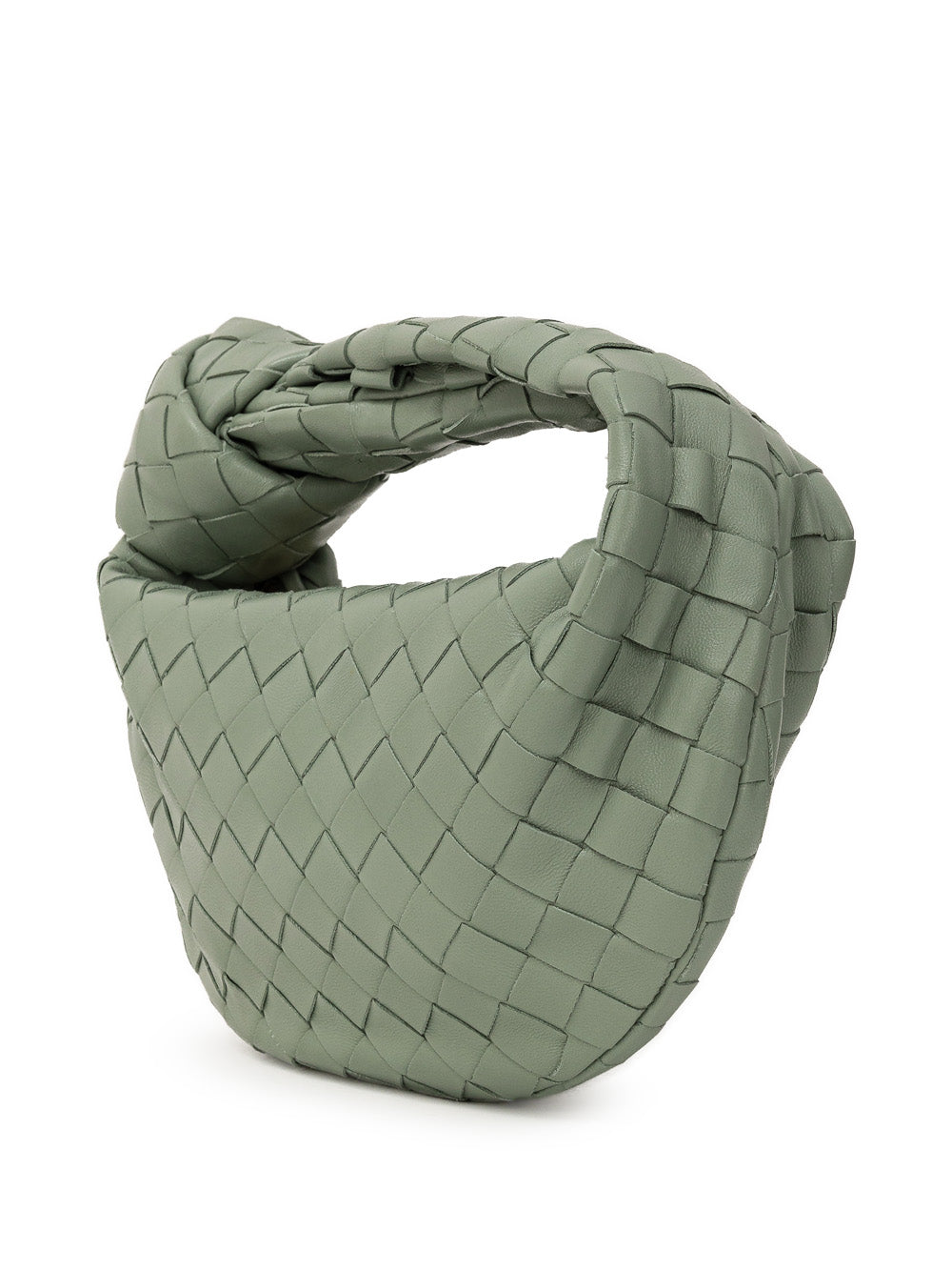 Mini Jodie Bag in Woven Nappa Leather by Bottega Veneta