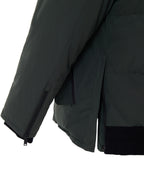 Giubbino Imbottito in Tessuto Tecnico Verde Moose Knuckles
