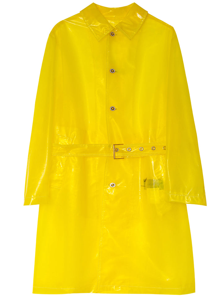 Trench Trasparente in Pvc Versace