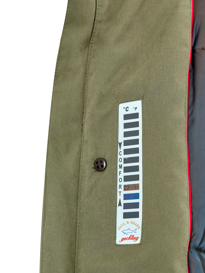 Giubbino Imbottito Carcoat in Verde Paul & Shark