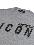 T-Shirt Grigio Mélange Dsquared2