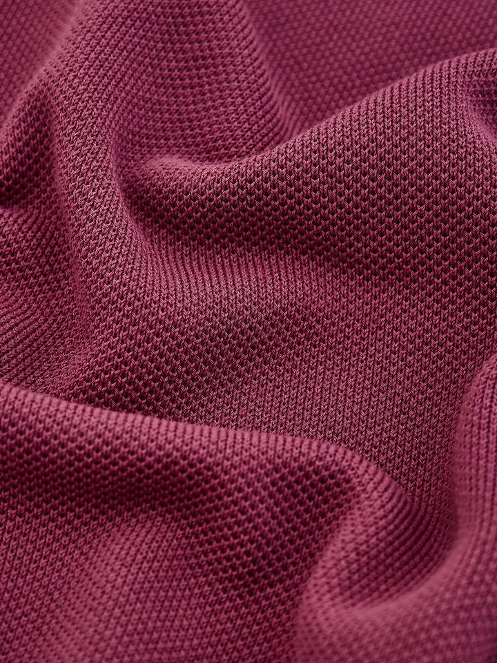 Maglione Girocollo Viola in Cotone Gran Sasso