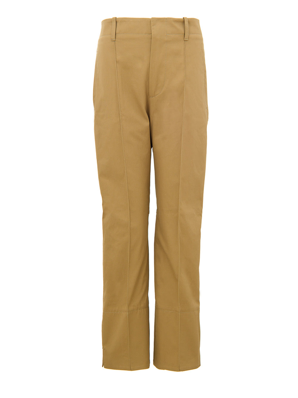 Pantalone in Twill Beige Bottega Veneta