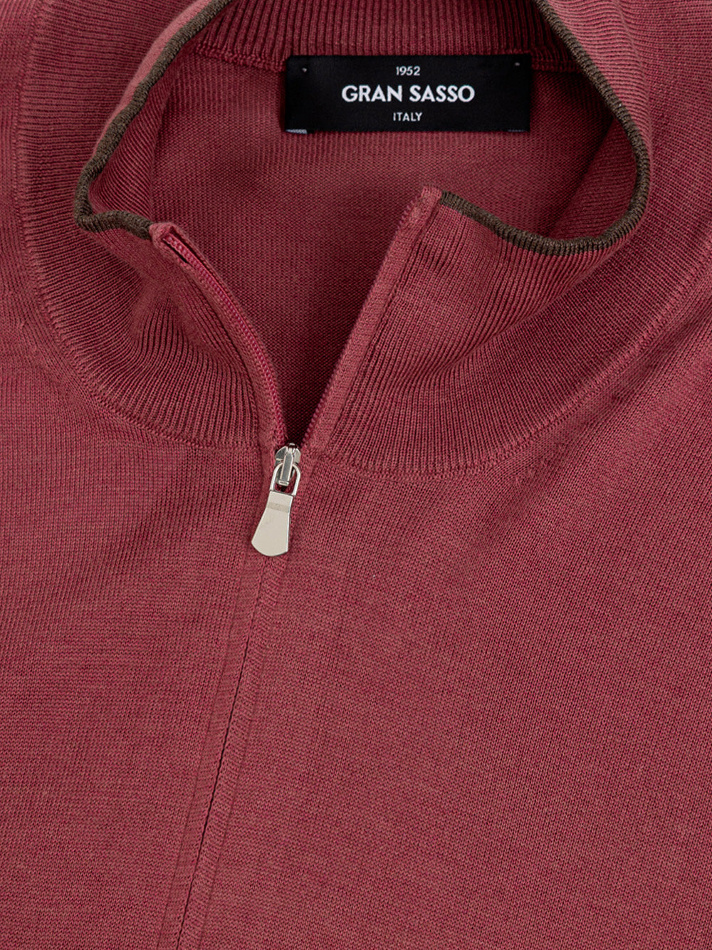Maglia con Zip a Manica Lunga Gran Sasso