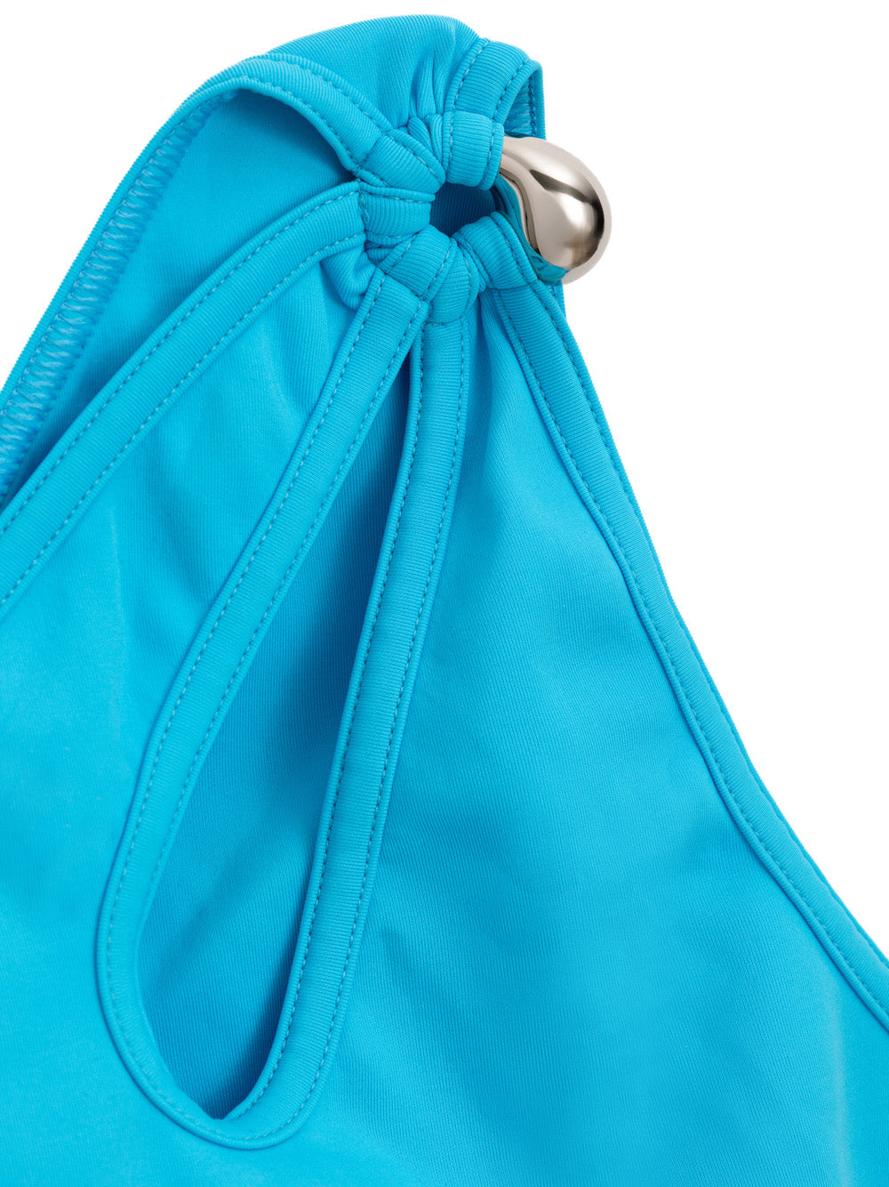 Bikini due Pezzi in Blu Turchese Bottega Veneta