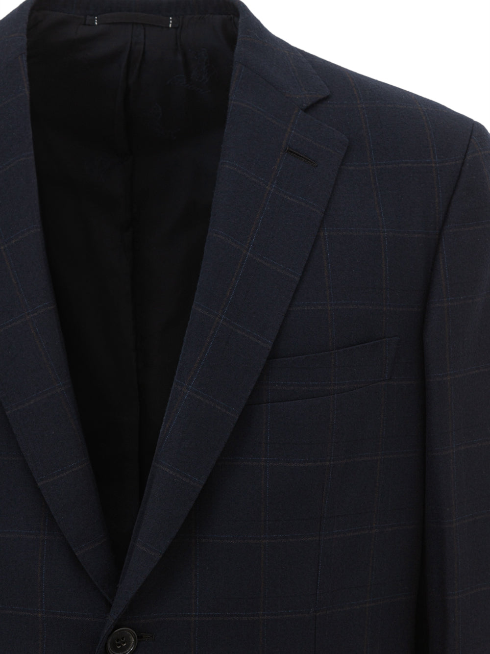 Brioni 'Ravello' Check Single-Breasted Jacket