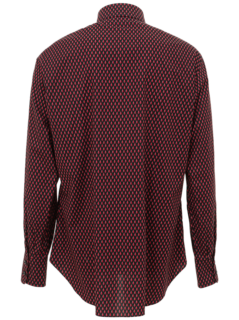 Hemd mit Brioni-Drops-Print