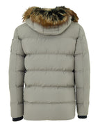 Giubbino Piumino Imbottito in Beige Moose Knuckles