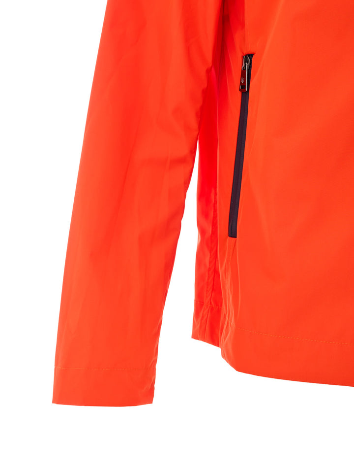 Giubbino Leggero in Tessuto Tecnico Arancione Paul & Shark