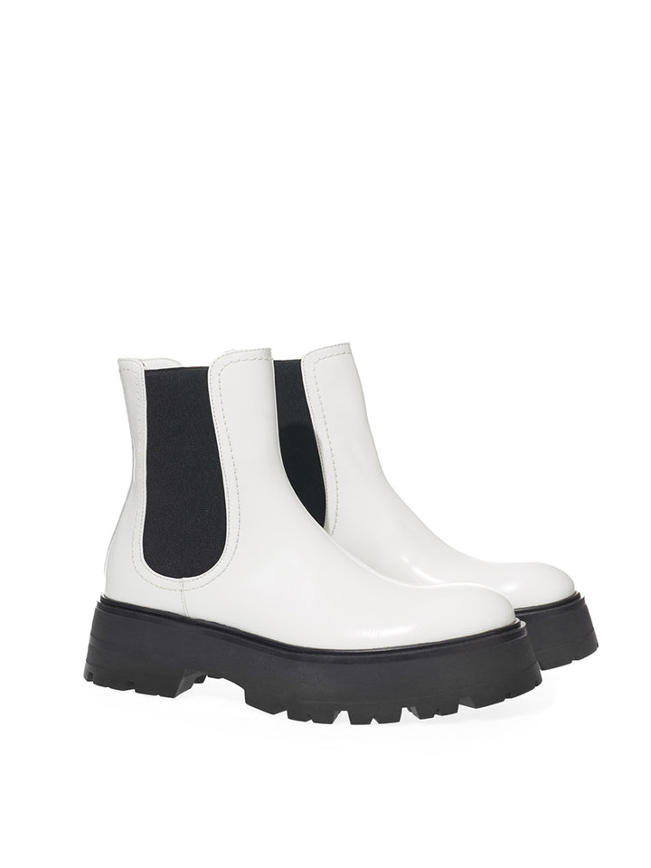 Alexander McQueen Bicolor Chelsea Boots