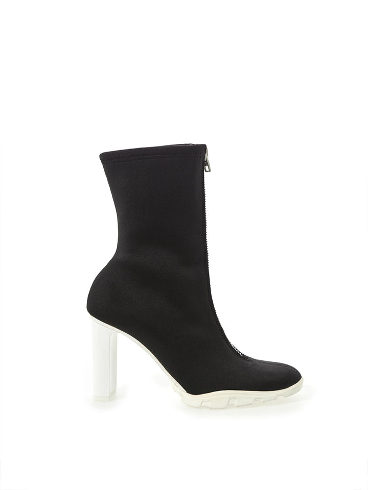 Alexander McQueen Neopren-Stiefelette