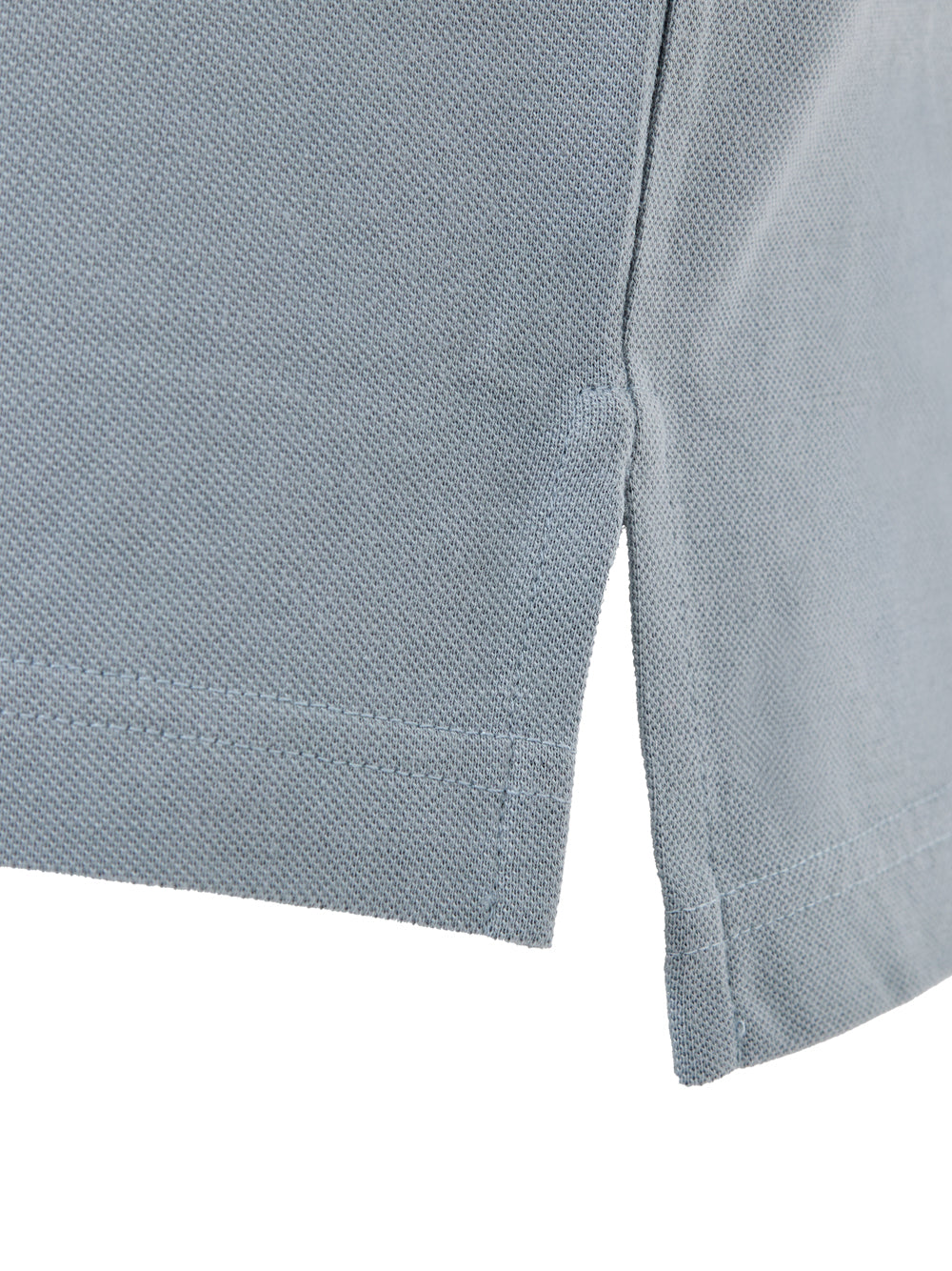 Polo in Cotone Piquet Azzurro Tom Ford