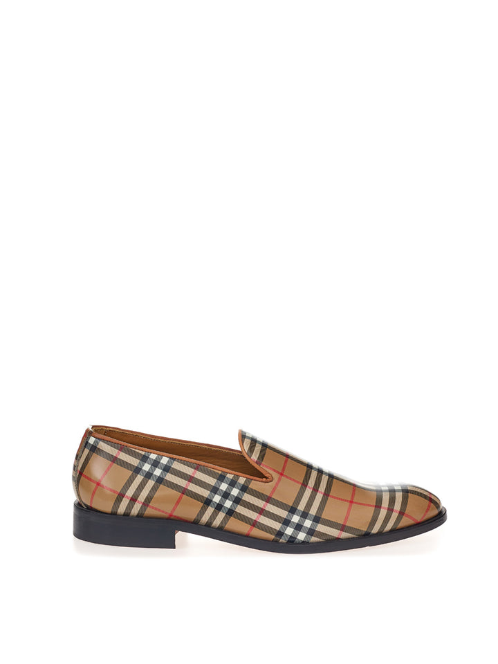 Mocasín a cuadros Burberry