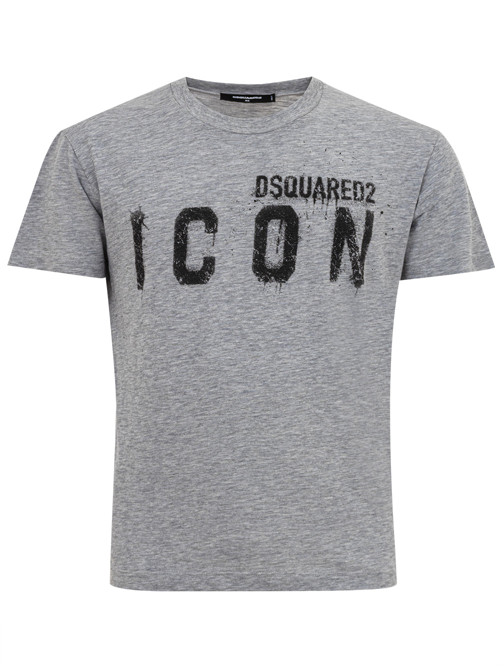 T-Shirt Grigio Mélange Dsquared2
