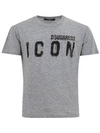 T-Shirt Grigio Mélange Dsquared2