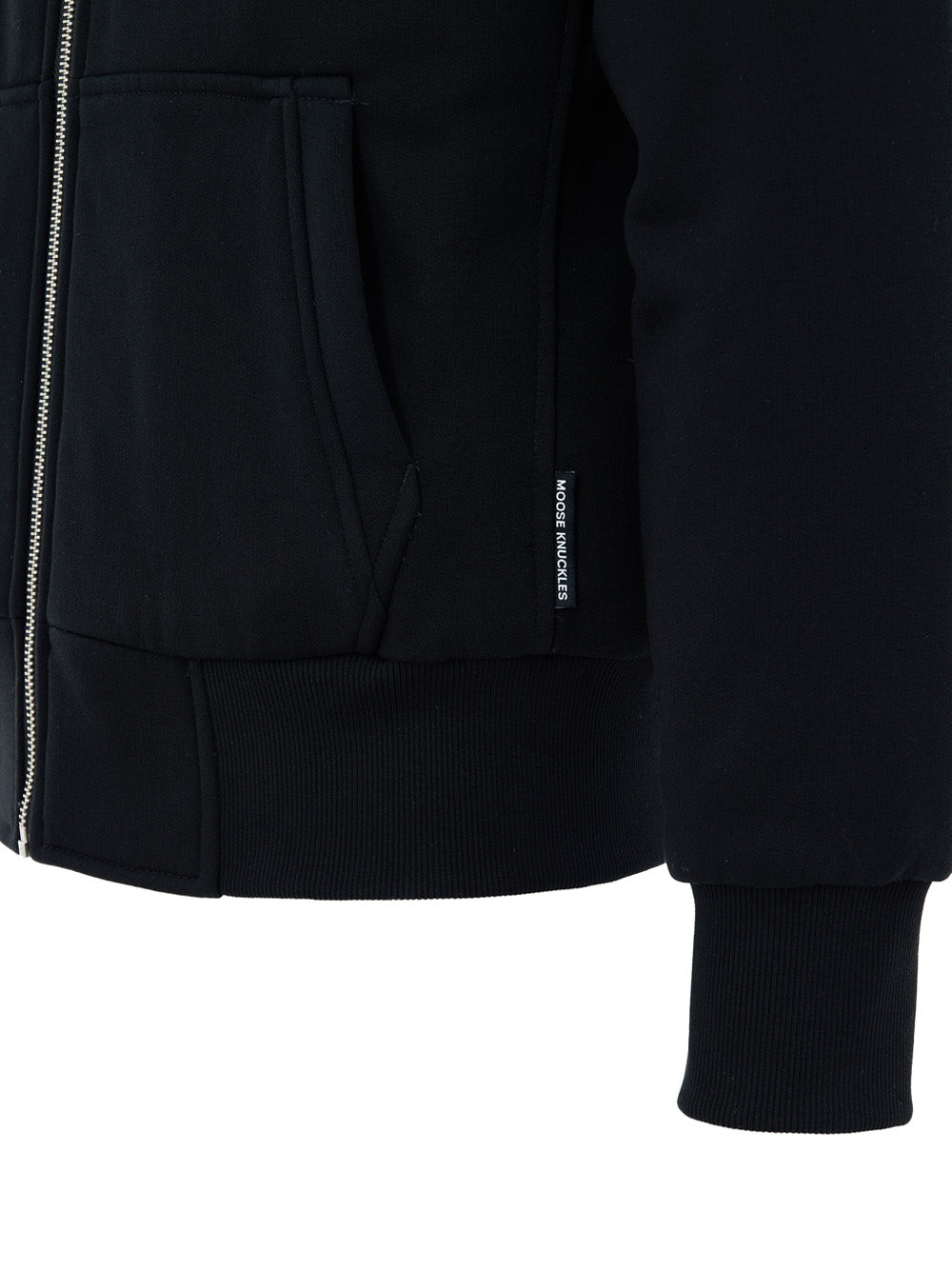 Felpa Imbottita con Cappuccio con Pelliccia Interna Moose Knuckles