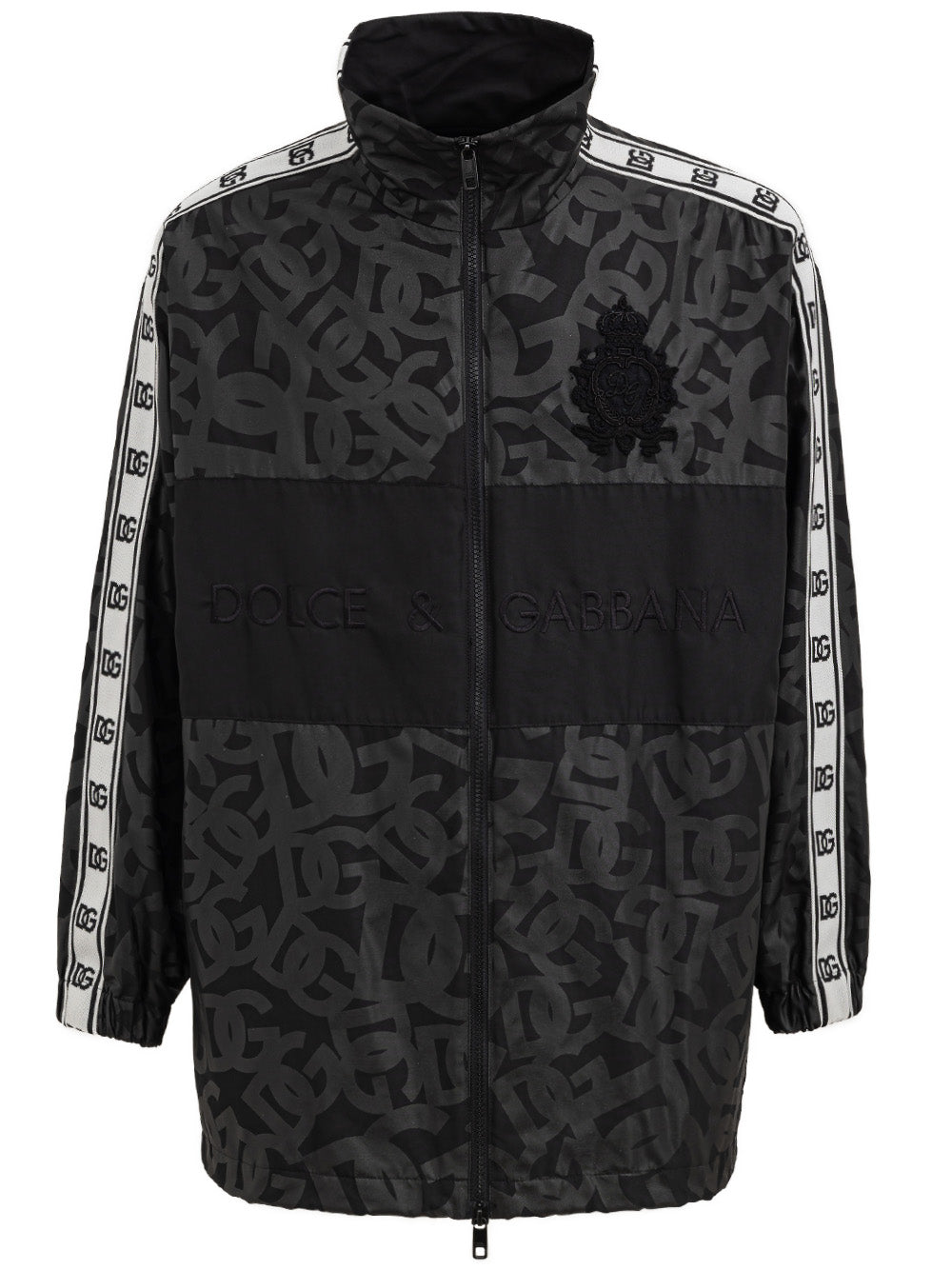 Giacca antivento Oversize con logo Dolce & Gabbana