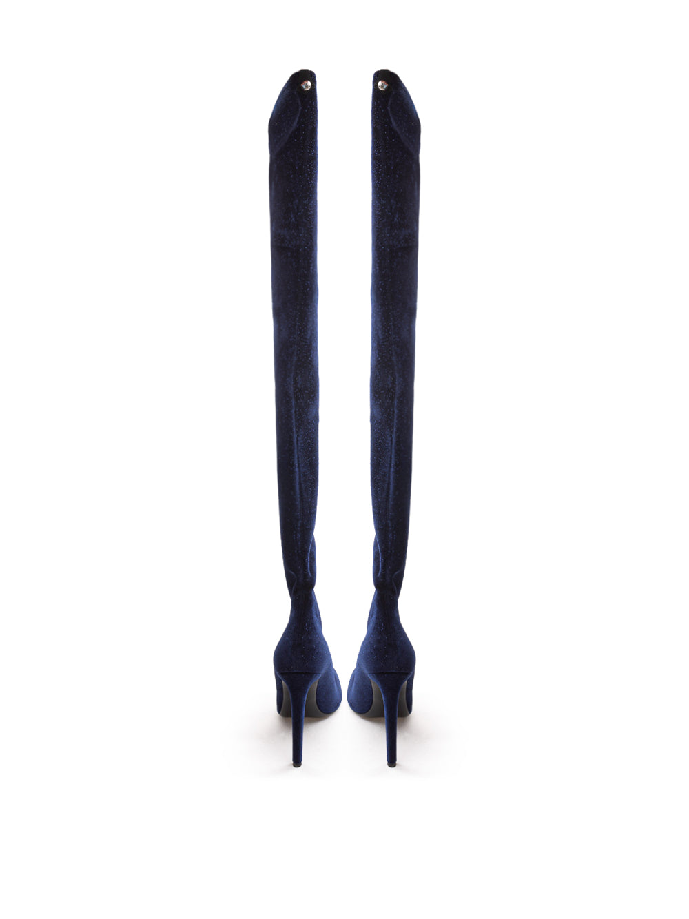 Giuseppe Zanotti Stretch Velvet Knee Boots