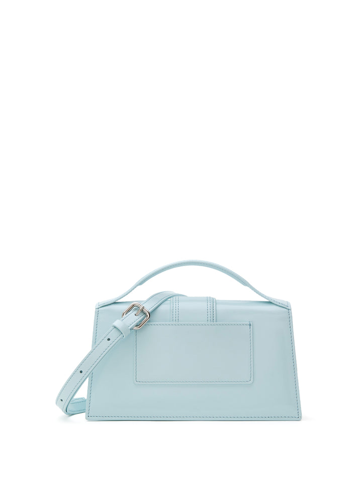 Le grand baby τσάντα σε μπλε δέρμα jacquemus