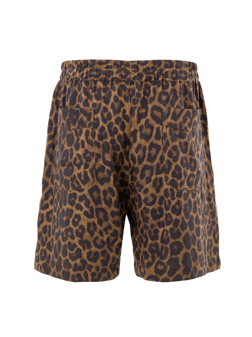 Pantalone Shorts Morbido Stampa Leopardo Tom Ford