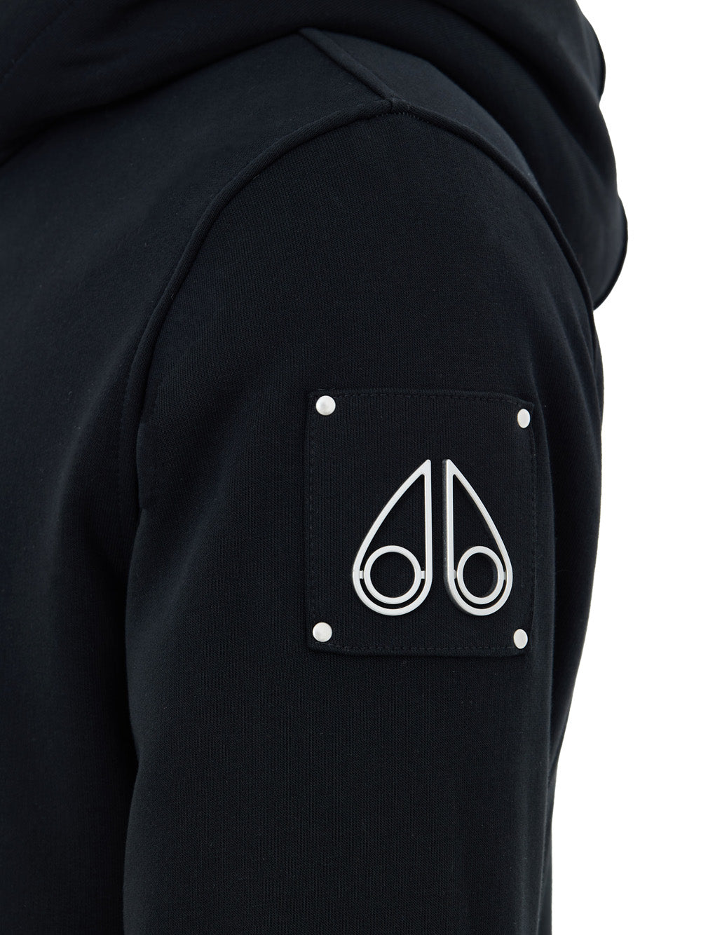 Felpa Imbottita con Cappuccio con Pelliccia Interna Moose Knuckles