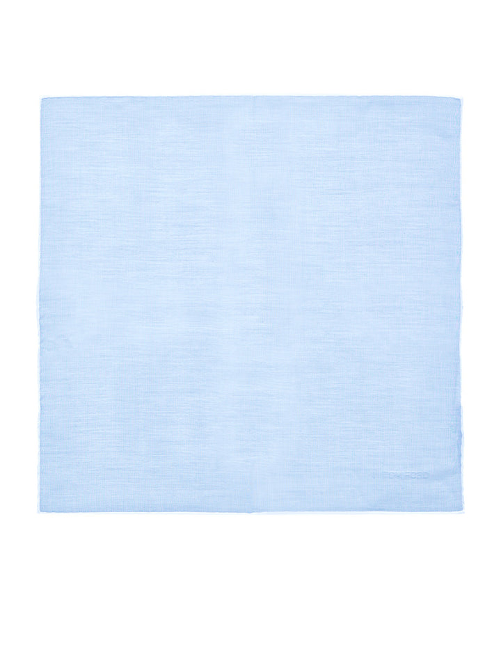 Fazzoletto da Taschino in Cotone Azzurro Tom Ford