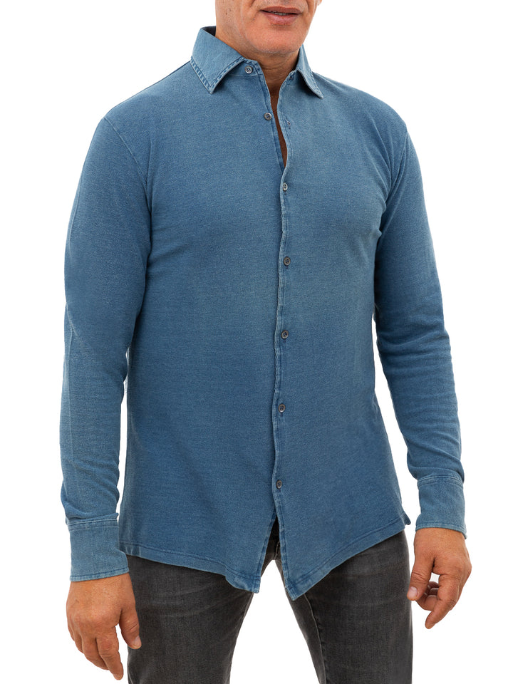 Camicia Corneliani Azzurra