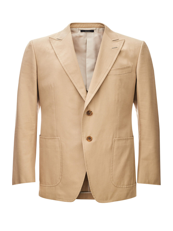 Tom Ford Single-Breasted Cotton Jacket