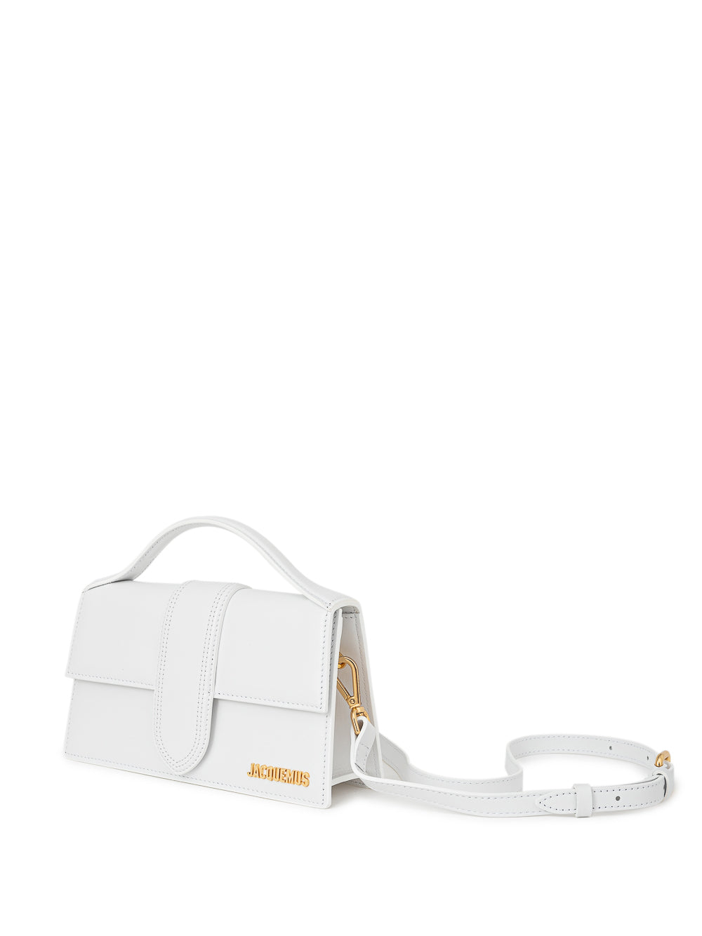 Borsa Le Grand Bambino in Pelle Bianca Jacquemus