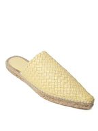 Espadrillas Lagoon con Intreccio in Giallo Bottega Veneta