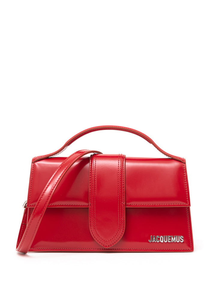 Le Grand Child Tasche aus rotem Leder von Jacquemus