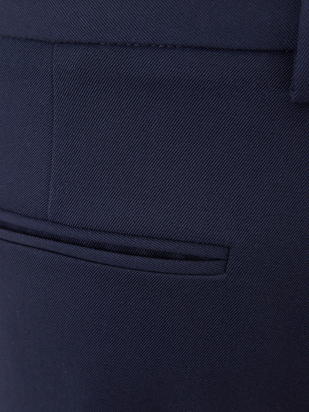 Blaue Wollhose von Lardini