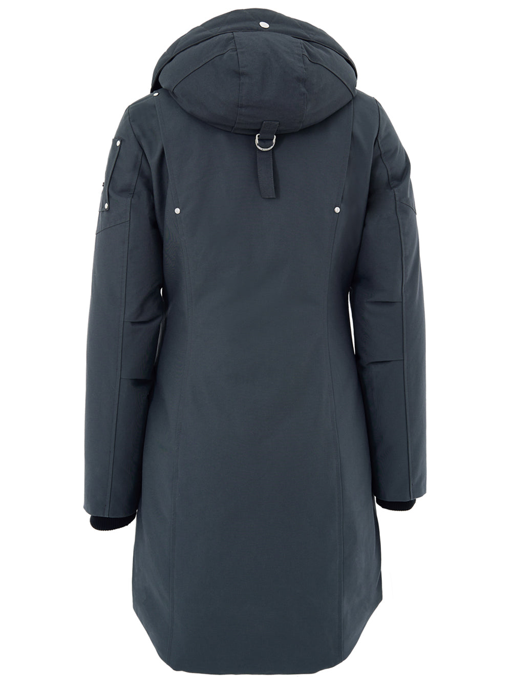 Parka Grigio con Cappuccio Moose Knuckles