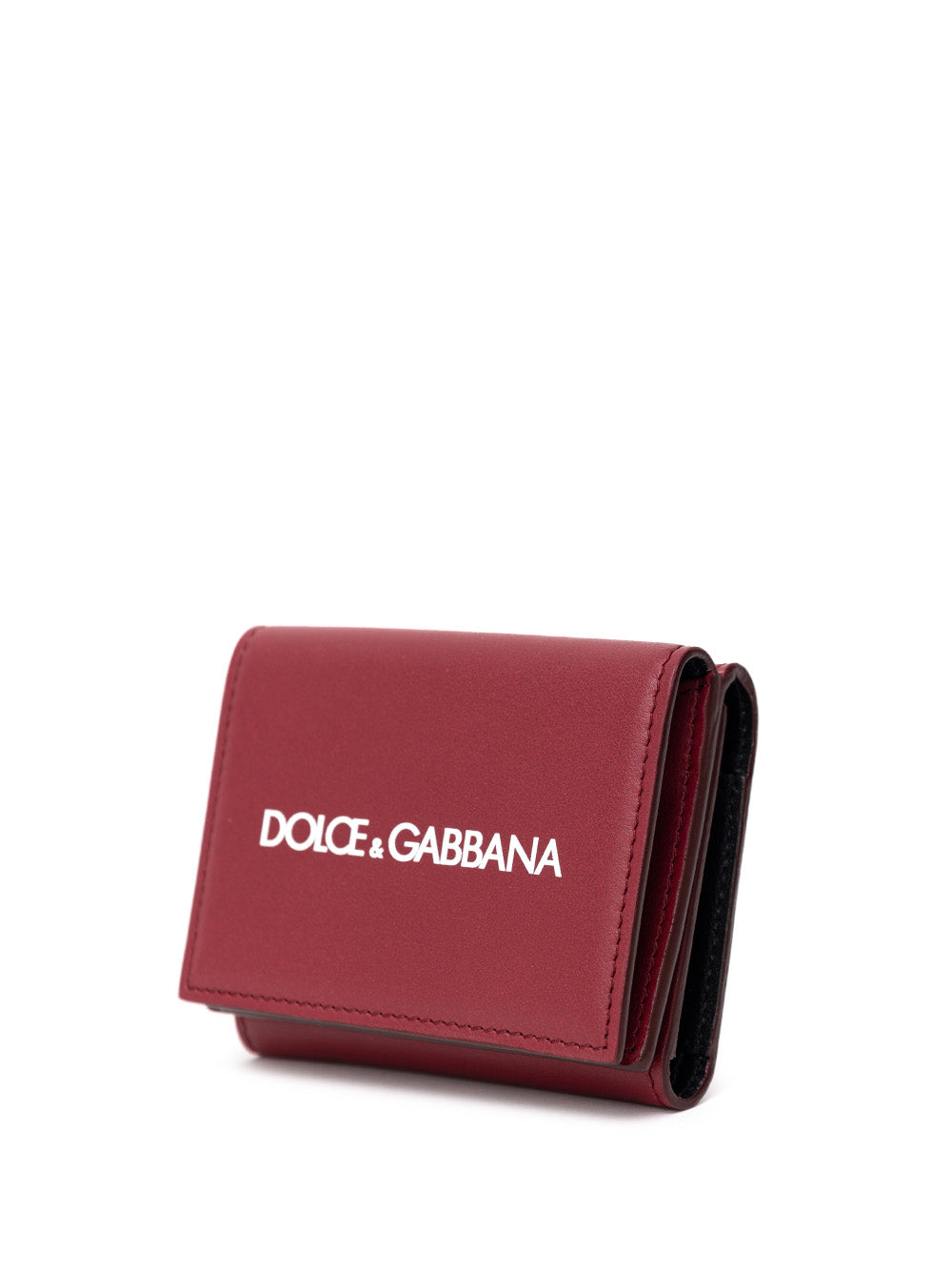Mini Portafogli in Pelle Rossa Dolce & Gabbana