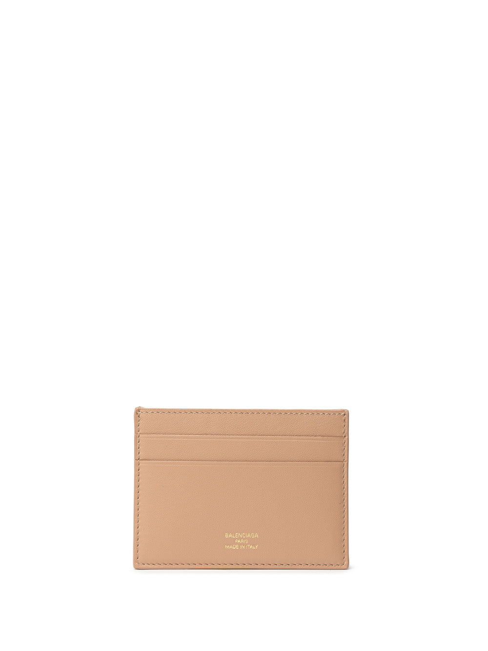 Portacarte in Pelle Beige Scuro Balenciaga