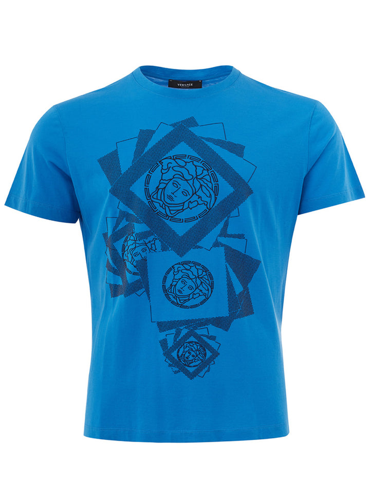T-Shirt con Stampa Versace