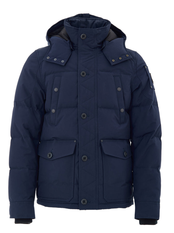 Field Jacket Imbottita in Blu Moose Knuckles