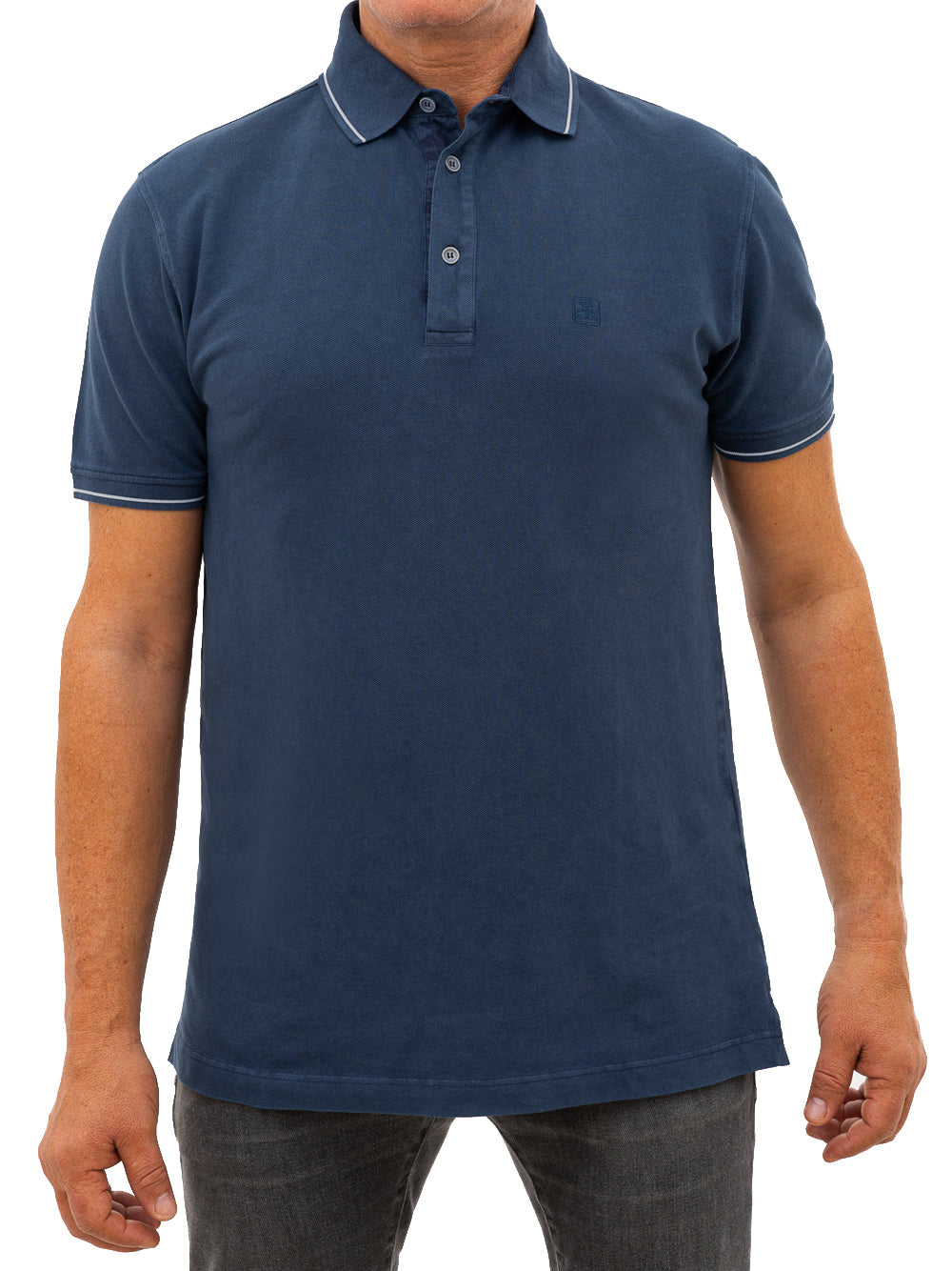 Polo Corneliani Blu