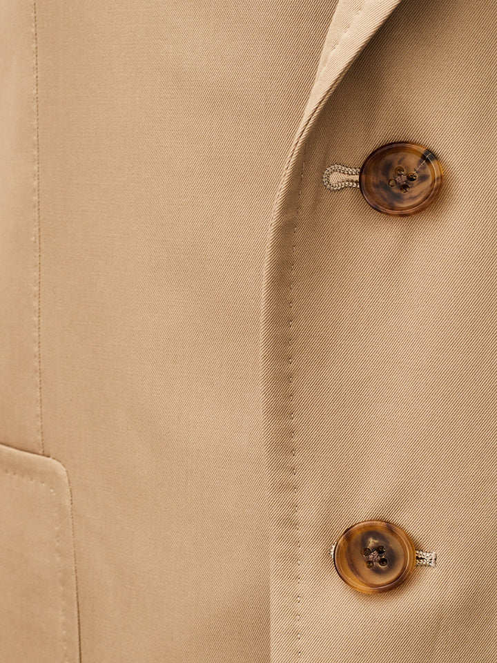 Chaqueta de algodón con botonadura sencilla de Tom Ford