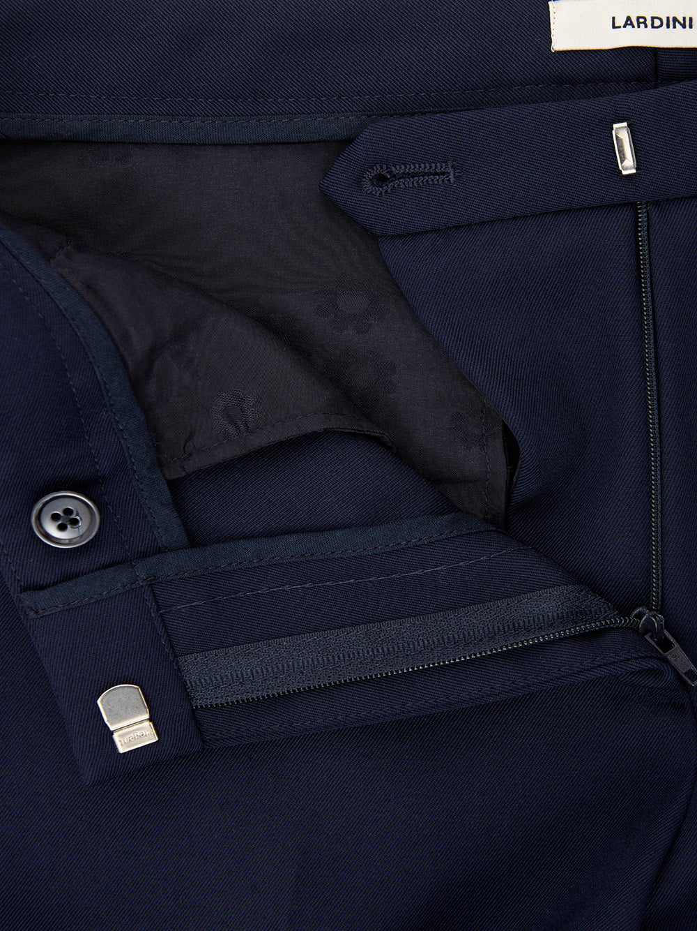Pantalone Lana Blu Lardini