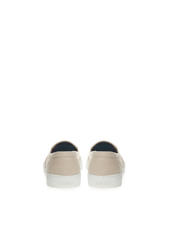 Kenzo Slip on with Embroidery in Beige