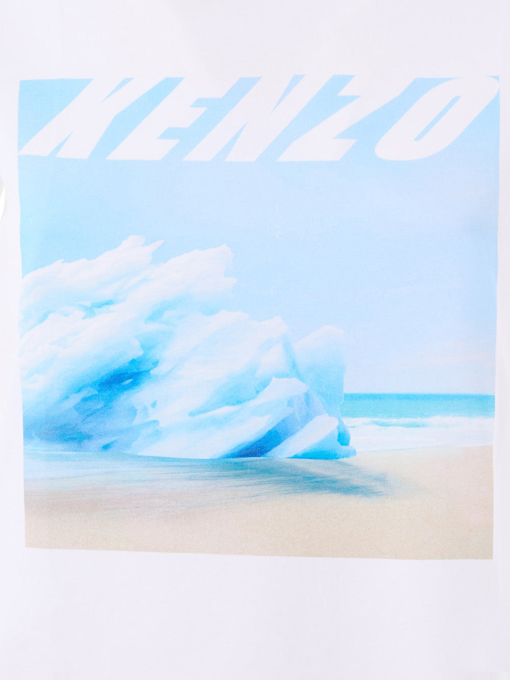 Kenzo Wave Print T-Shirt