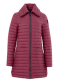 Piumino Lightweight Media Lunghezza in Rosso Moose Knuckles