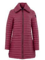 Piumino Lightweight Media Lunghezza in Rosso Moose Knuckles