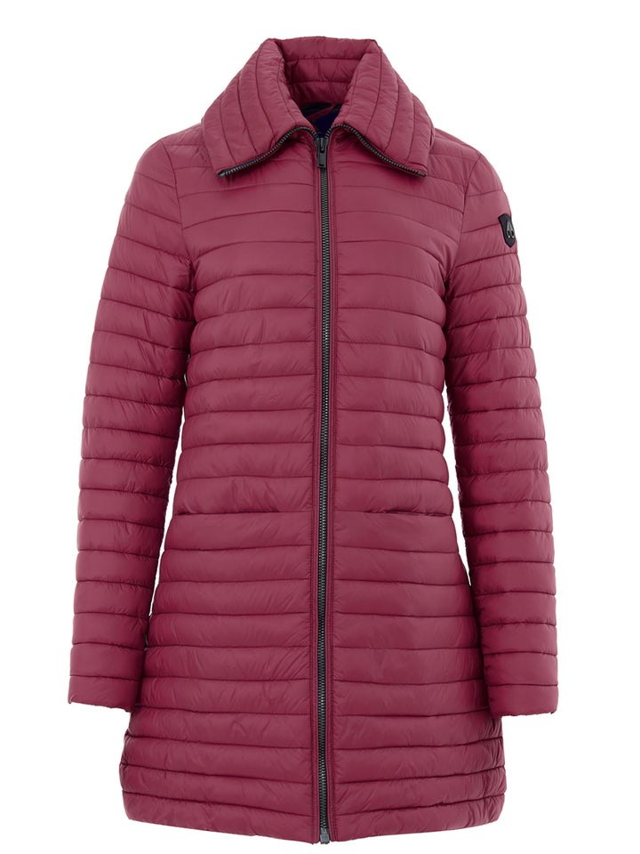 Piumino Lightweight Media Lunghezza in Rosso Moose Knuckles