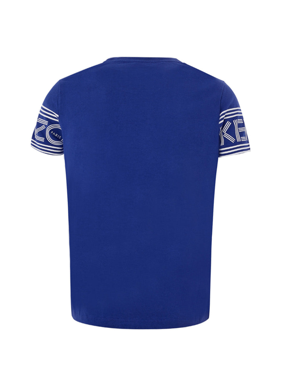 T-Shirt in Cotone Blu Elettrico Kenzo