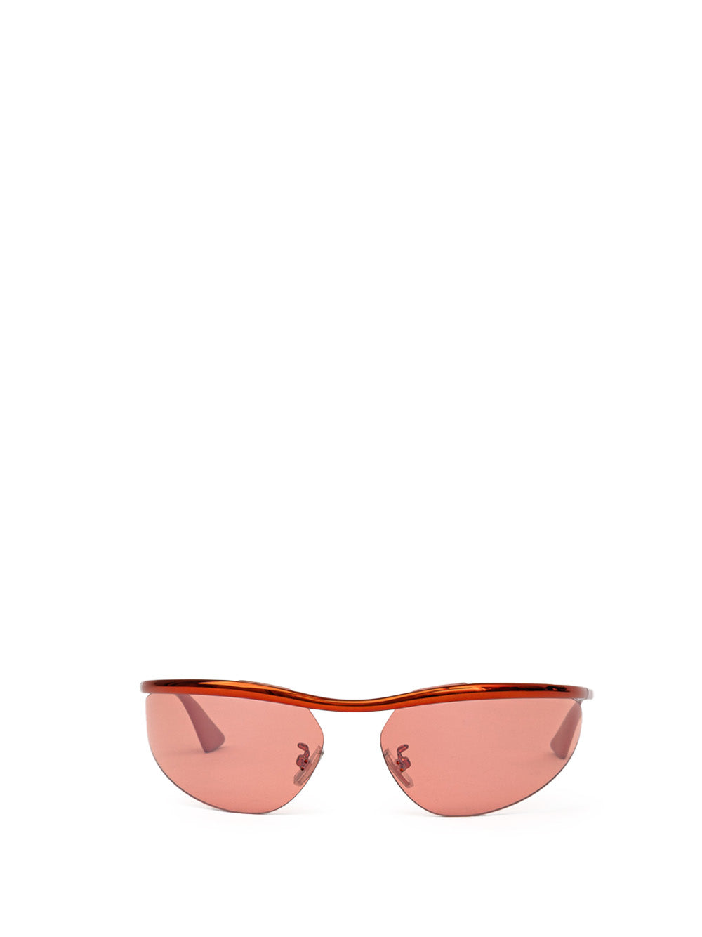 Occhiali da Sole in Metallo Arancione Bottega Veneta