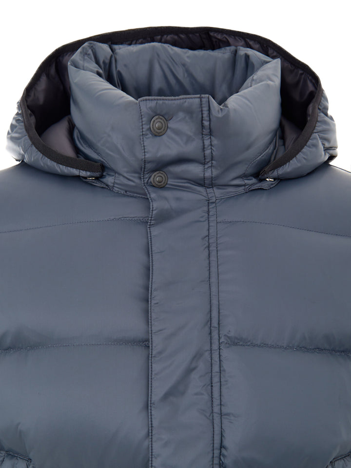 Giubbino PIumino Media Lunghezza in Grigio Moose Knuckles