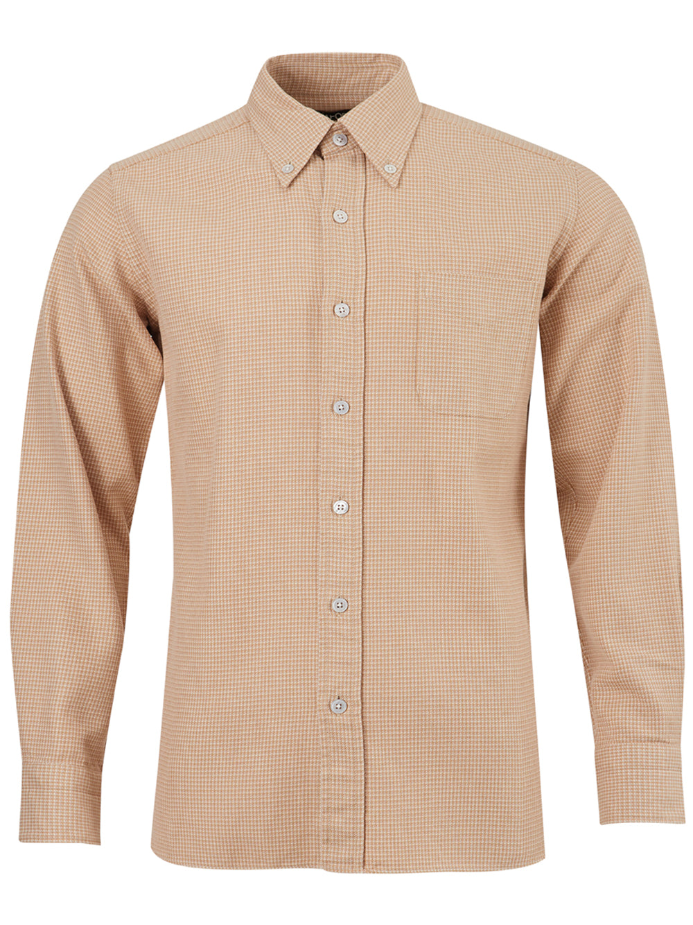 Camisa con microestampado 'Knitted' de Tom Ford