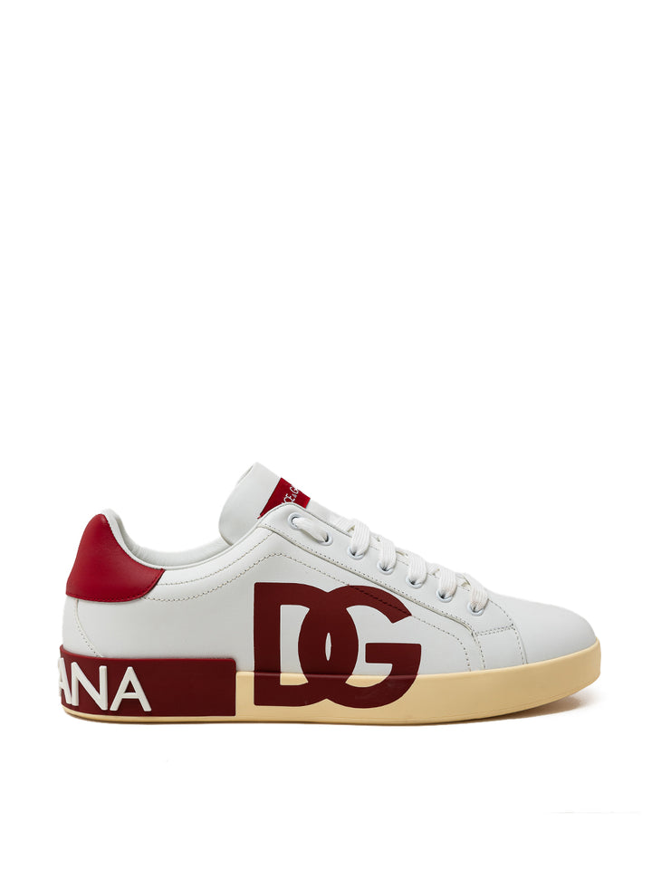 Sneakers Portofino con logo DG Dolce & Gabbana